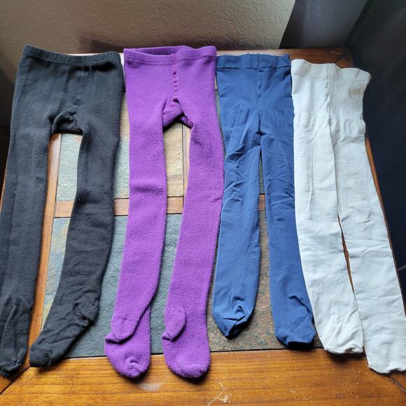 Girls size 4 Bundle of Clothing - Danskin Now, Joe Boxer, Okie Dokie, Slippers - Picture 2 of 8